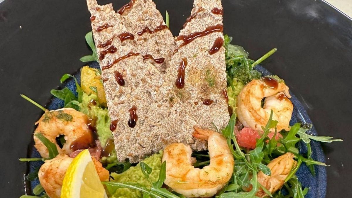 Salată cu Creveți (350g)